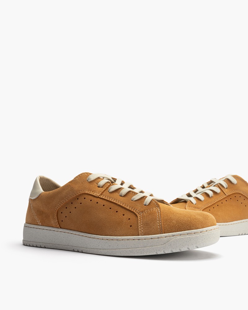 Basket Pitillos de hombre serraje Camel