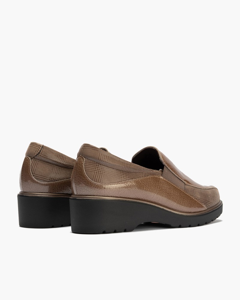 Mocasín Elásticos Topo 3