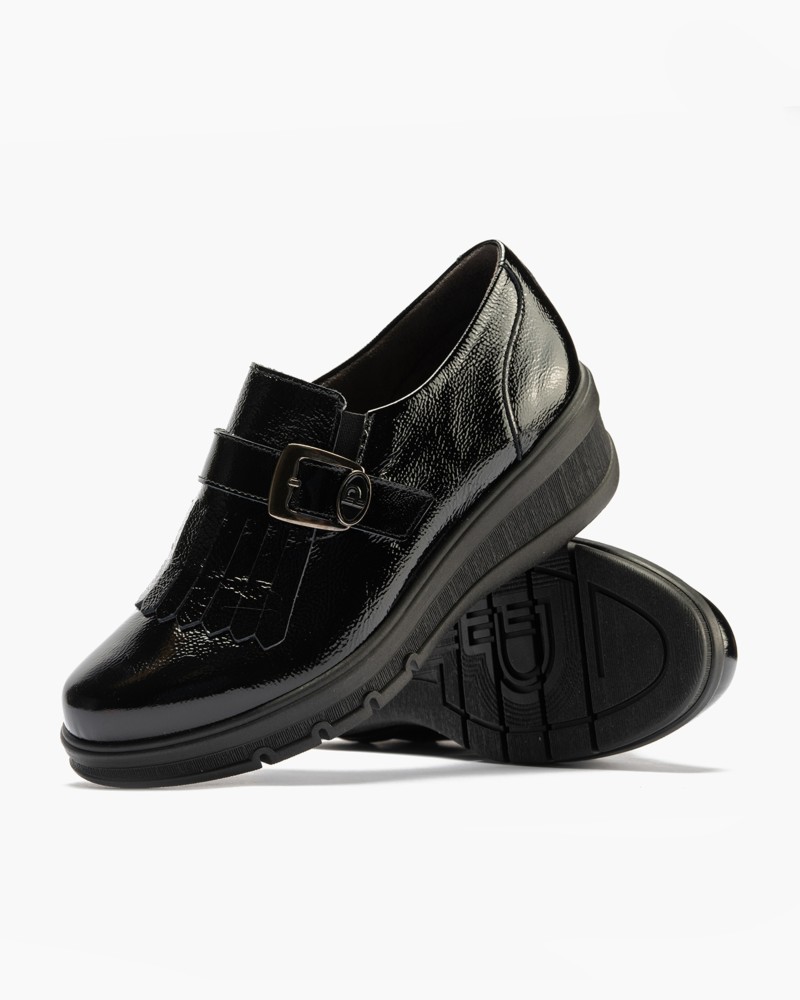 Abotinado Flecos Negro 5