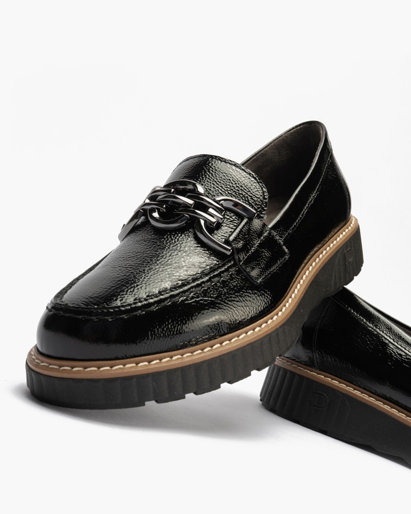 Mocasín Adorno Negro 4