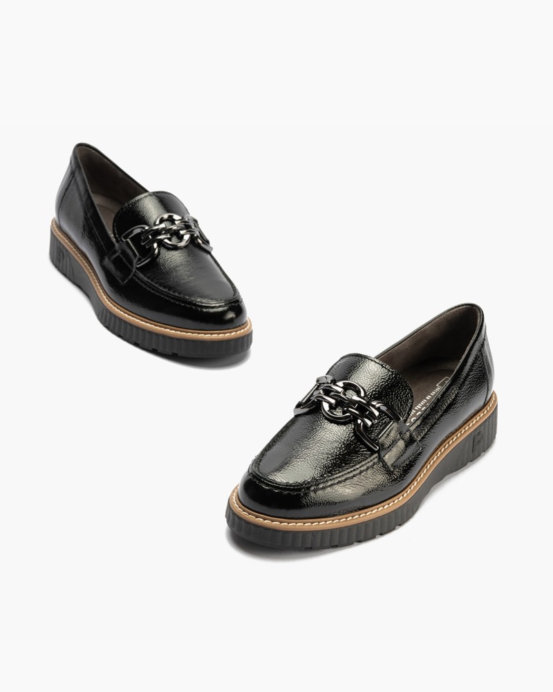 Mocasín Adorno Negro 5