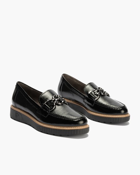 Mocasín Adorno Negro 2