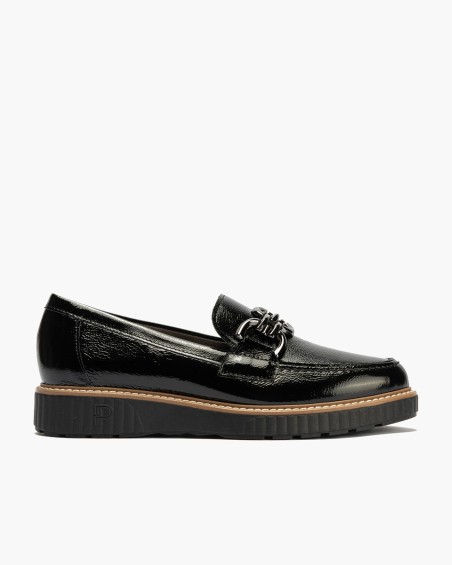 Mocasín Adorno Negro 1