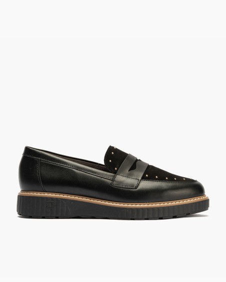 Mocasín tachas combinado 1