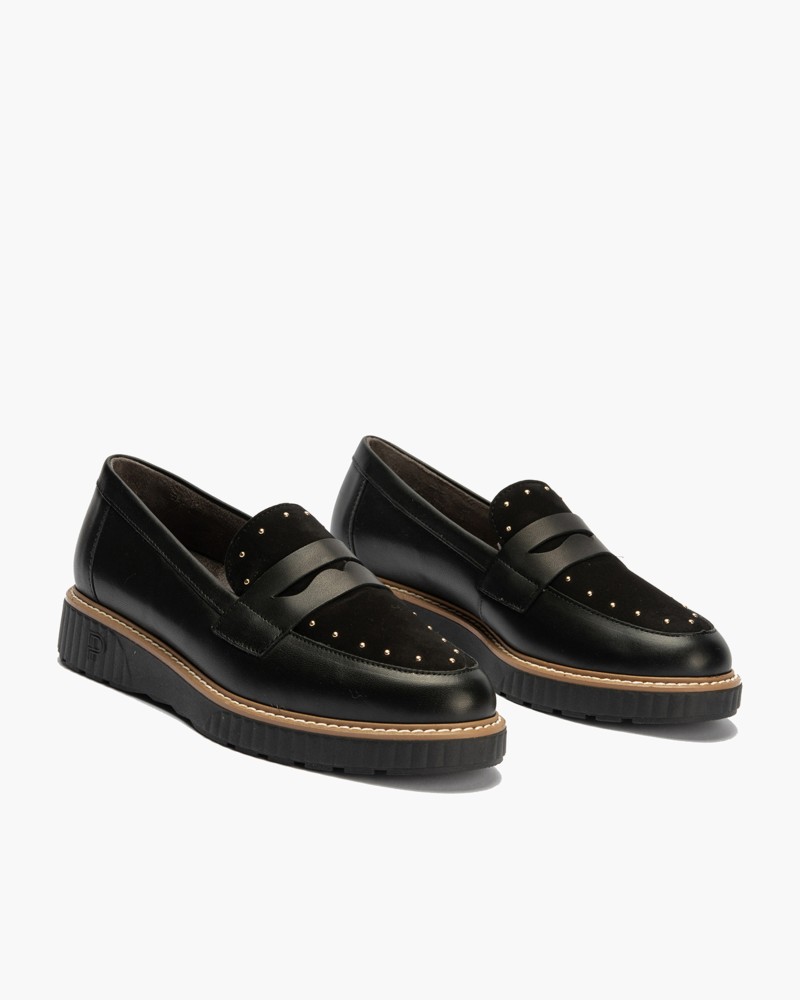 Mocasín tachas combinado 2