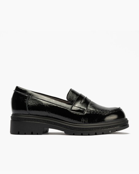 Mocasín Antifaz En Charol 1