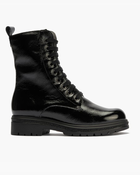 Bota Militar En Charol 1