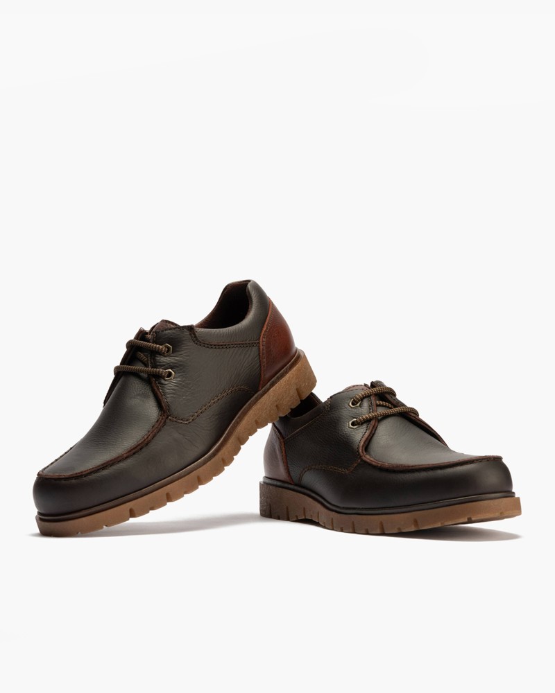Wallaby Hombre Piel Cordones 5