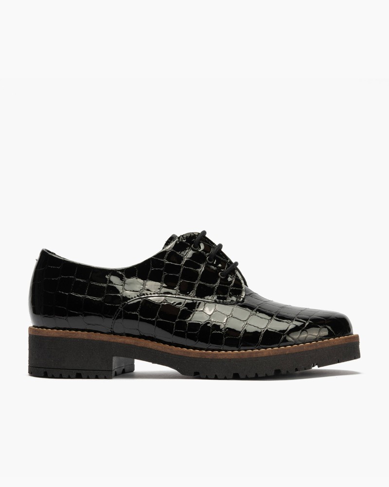 Blucher En Coco Negro 2