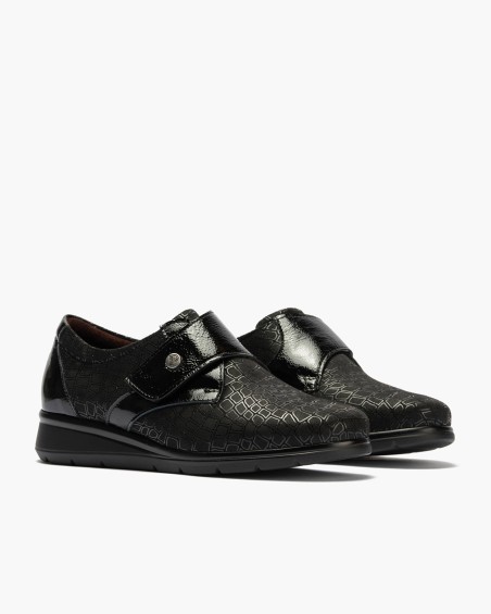 Blucher Velcro Negro 2