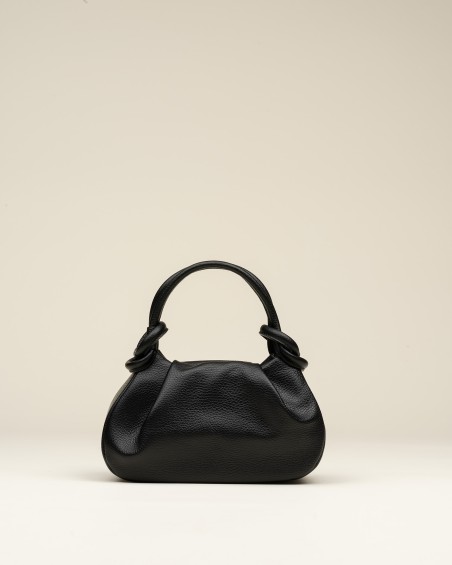 Bolso Piel Nudo Negro 1