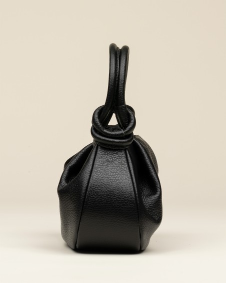 Bolso Piel Nudo Negro 2