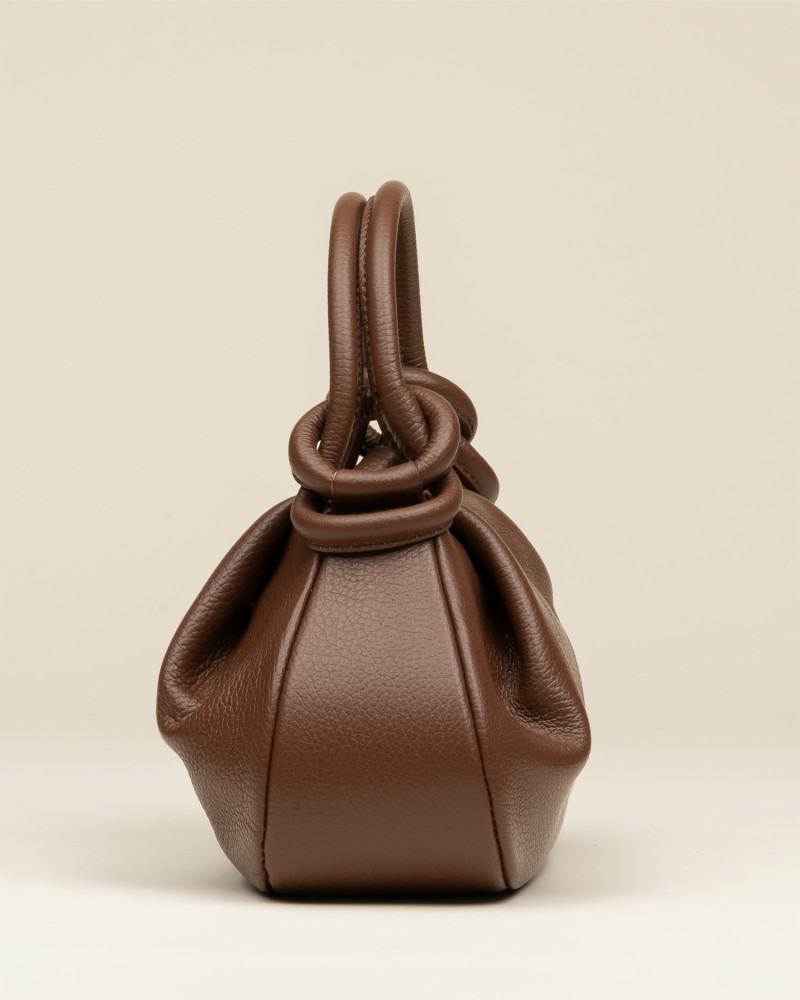 Bolso Piel Nudo Marrón 2