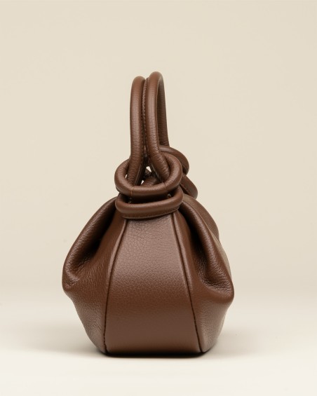 Bolso Piel Nudo Marrón 2