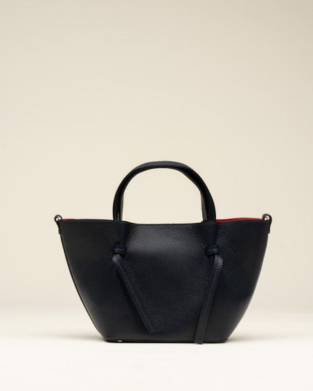 Bolso Piel Asas Marino 1