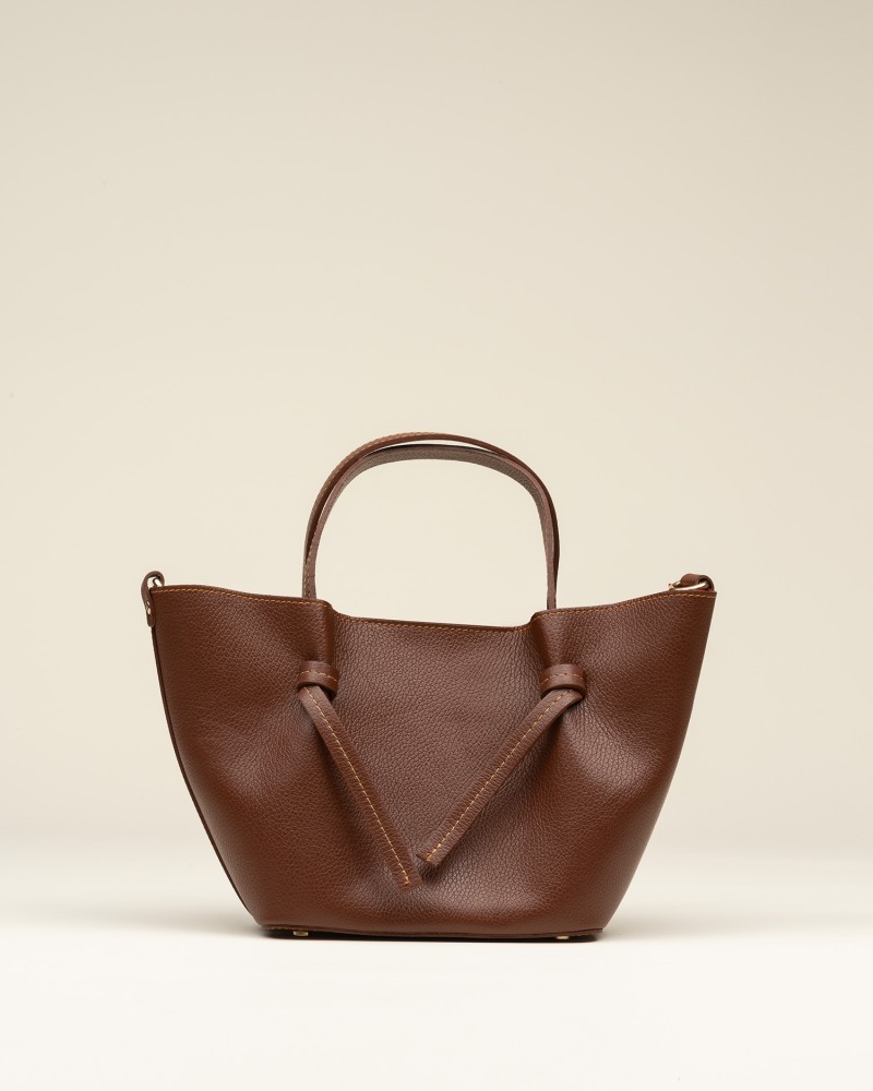 Bolso Piel Asas Marrón 1