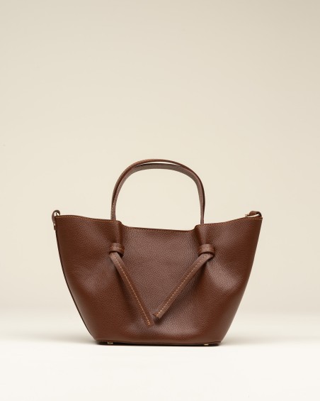 Bolso Piel Asas Marrón 1