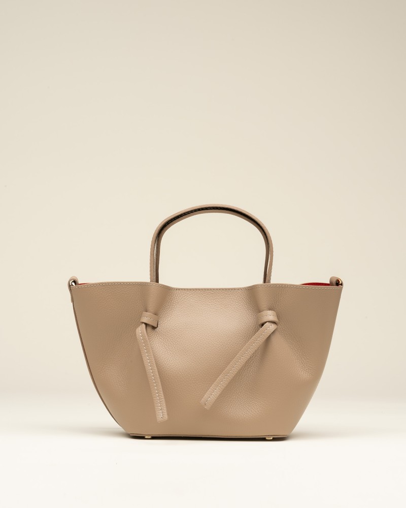 Bolso Piel Asas Beige 1