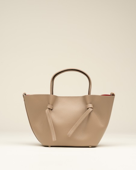Bolso Piel Asas Beige 1
