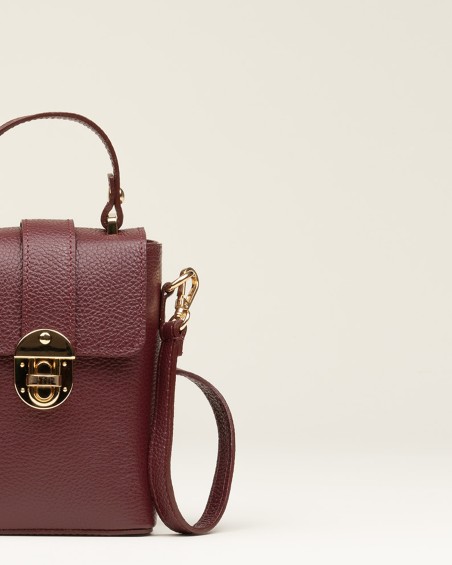 Bolso Pequeño De Mano Berenjena 2