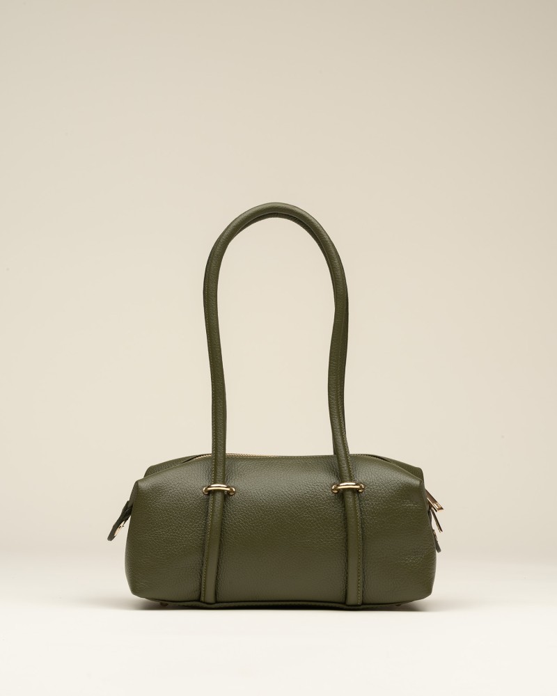 Bolso Piel Hombro Pequeño Verde 1