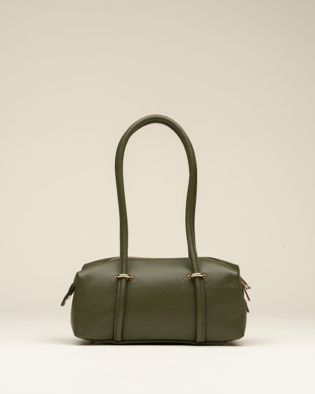 Bolso Piel Hombro Pequeño Verde 1