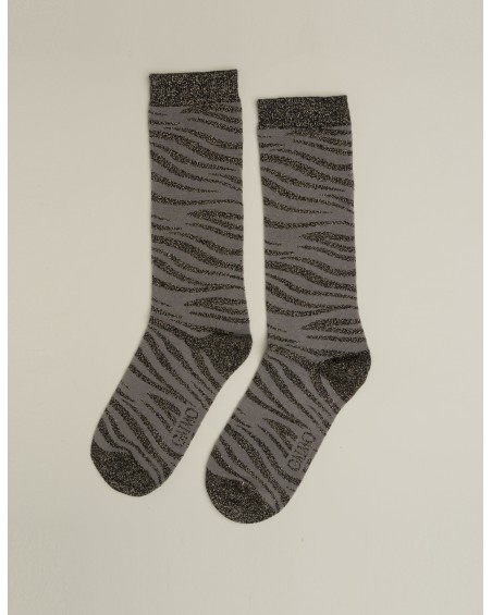 Calcetines Tanita Gris Oscuro 1