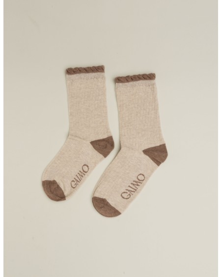 Calcetines Hebe Multi Beige 1