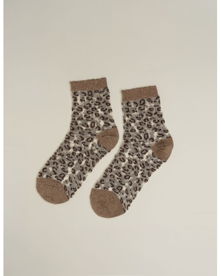 Calcetín Isidora Moka 1
